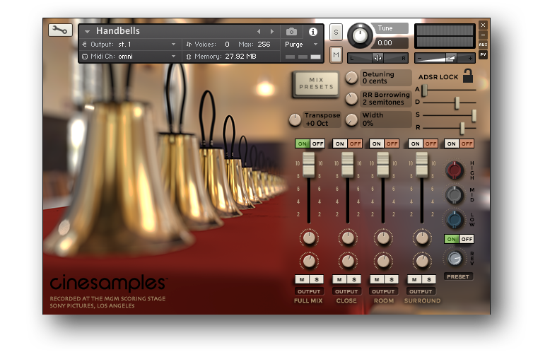 Handbells GUI