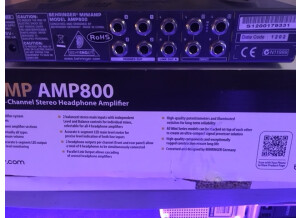 Behringer MINIAMP AMP800 (26338)