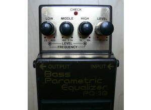 Boss PQ3-B Bass Parametric Equalizer