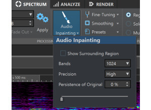 InPainting Settings