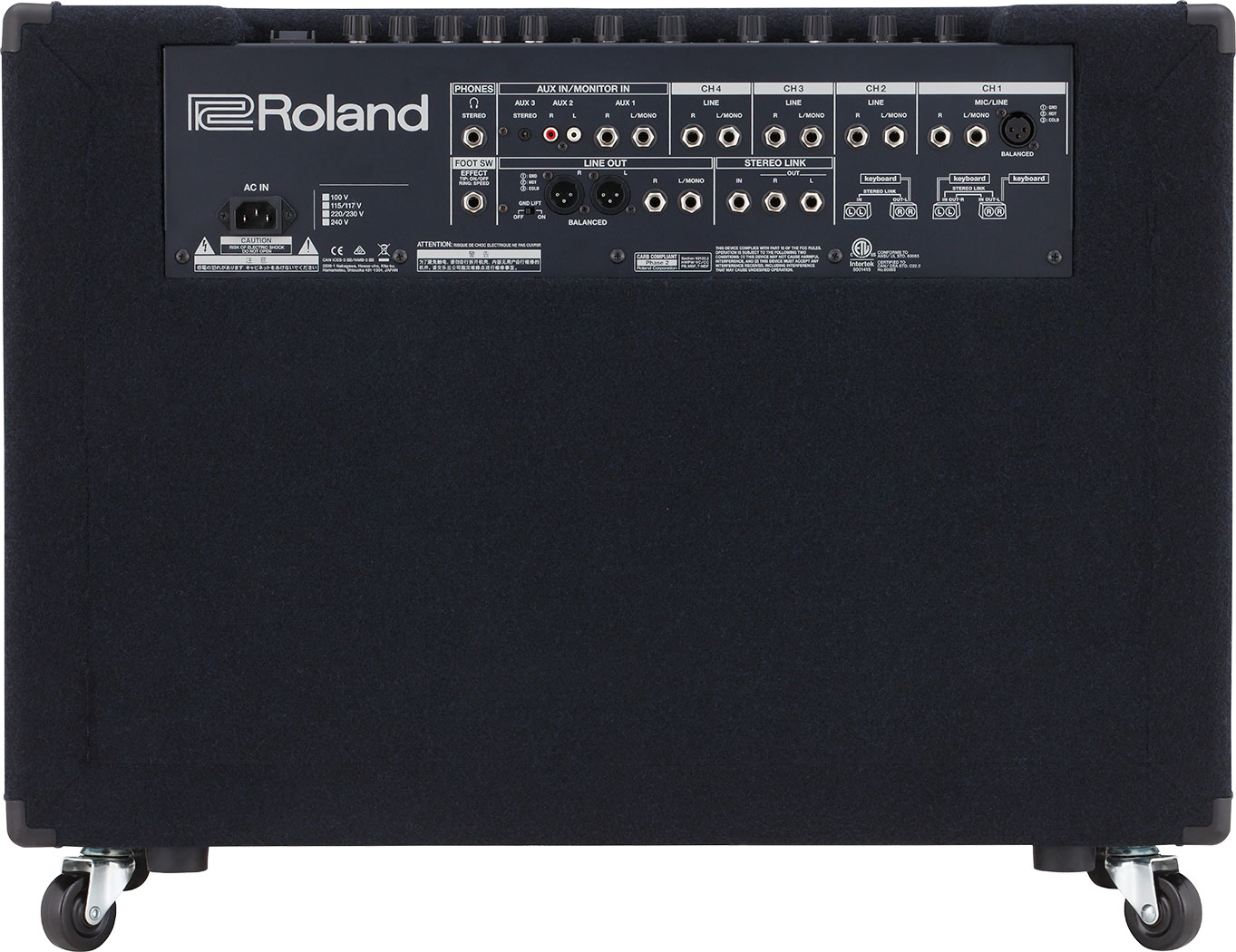 Roland KC-990 : kc 990 rear gal
