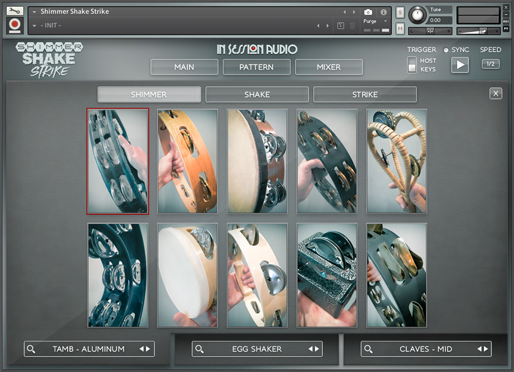 SSS UI 03 Tambourines