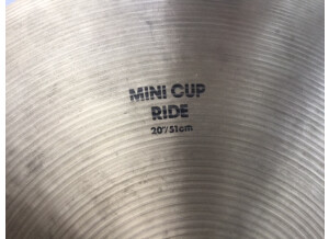 Zildjian A Mini Cup Ride 20"