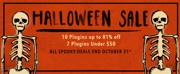Plugin Alliance Halloween Sale