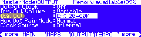 Esclave 4 PC3 MasterMode OUTPUT digout ext