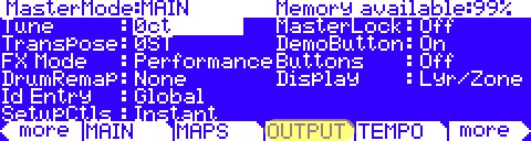 PC3 MasterMode MAIN output PC3 MasterMode MAIN output