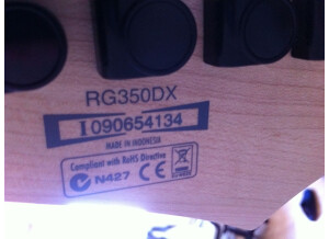 Ibanez RG Series - RG-350DX WH