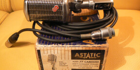 Microphone Astatic 77 années 1950