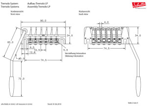 Schaller Assembly Tremolo LP