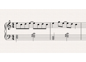 melodie harmonisation 1
