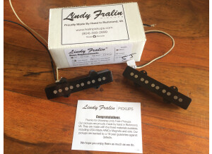 Lindy Fralin Jazz Bass set