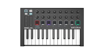 Arturia MiniLab mkII : minilab mkII black image Arturia MiniLab mkII : minilab mkII black image