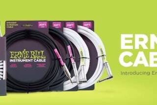 Ernie Ball Coiled Instrument Cable Straight/Straight 30'