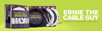 Ernie Ball Coiled Instrument Cable Straight/Straight 30'