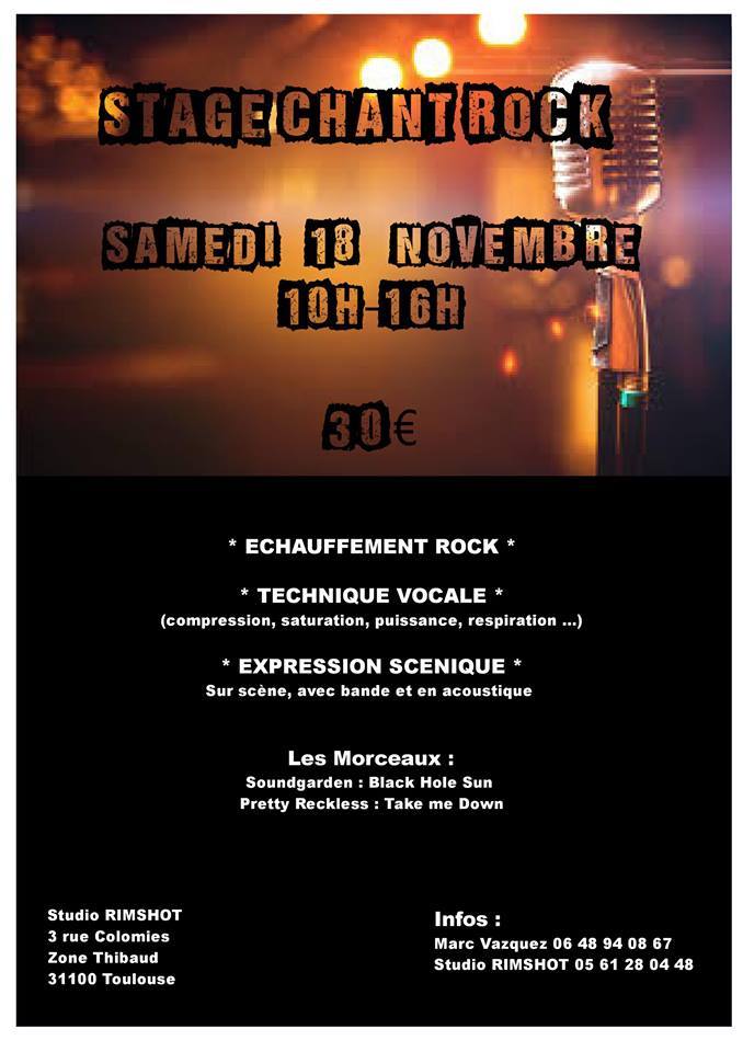 Stage Chant Rock Rimshot