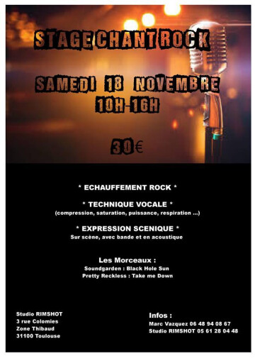 Stage Chant Rock Rimshot Stage Chant Rock Rimshot