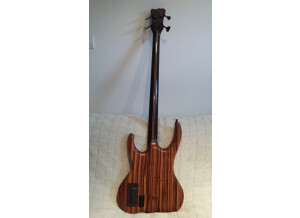 luthier pendennis fretless 4 zebrano 1714004