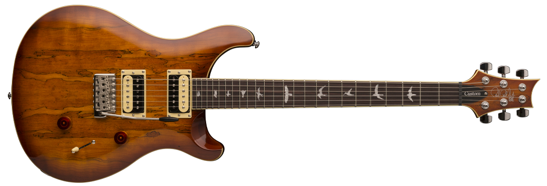 PRS SE Custom 24 Spalted Maple : PRS SE Custom 24 Spalted Maple (44017)