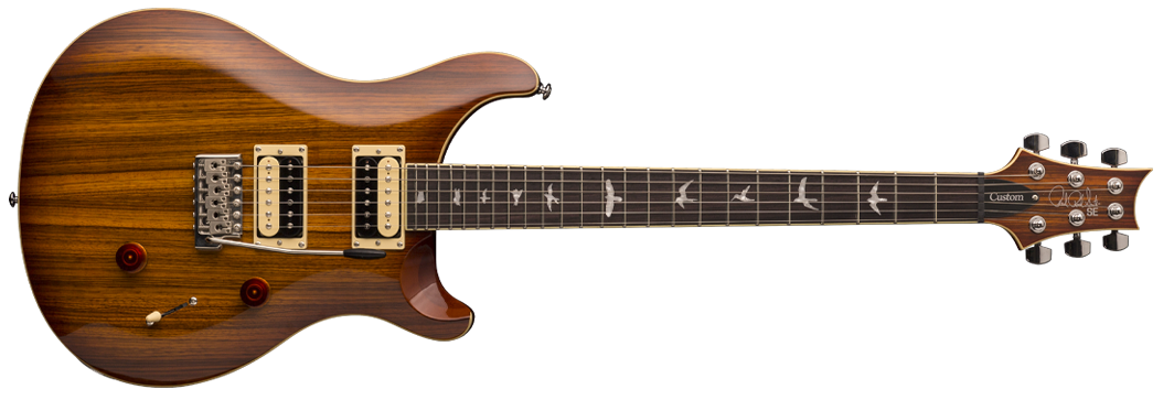 PRS SE Custom 24 Zebrawood : PRS SE Custom 24 Zebrawood (29465)