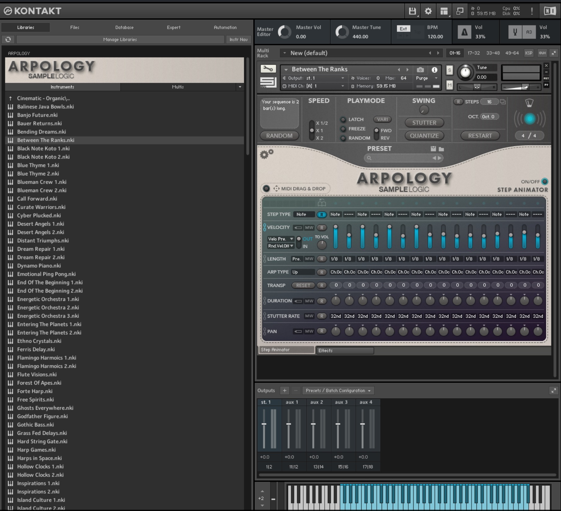 Sample Logic Arpology