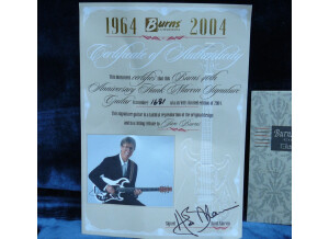 Burns Guitars Anniversaire 2004 Hank Marvin
