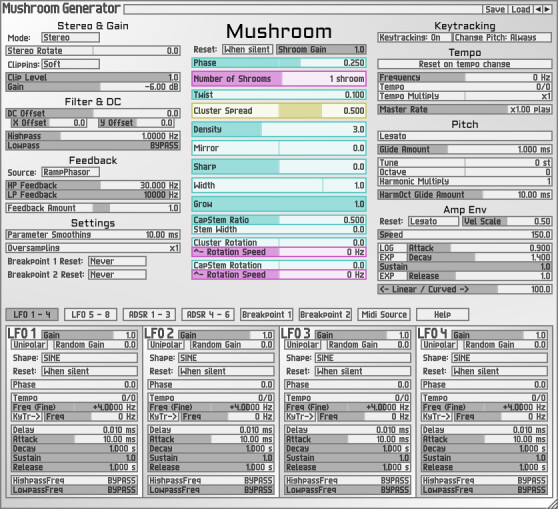 Mushroom GUI