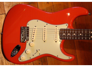 Fender custom deluxe fiesta red