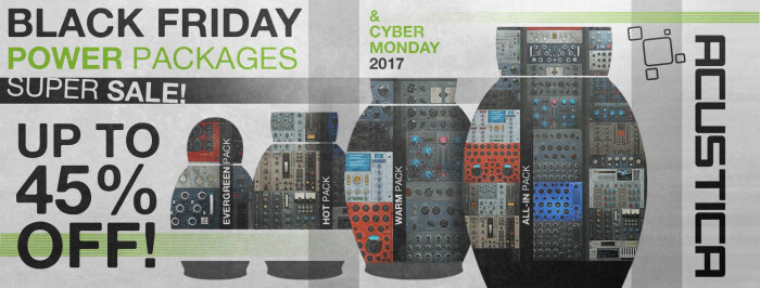 Acustica Audio : Acustica Audio Black Friday Acustica Audio : Acustica Audio Black Friday