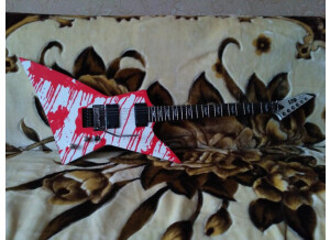 LTD DJ-600 - Snow White w/ Dripping Blood Graphic (75847)