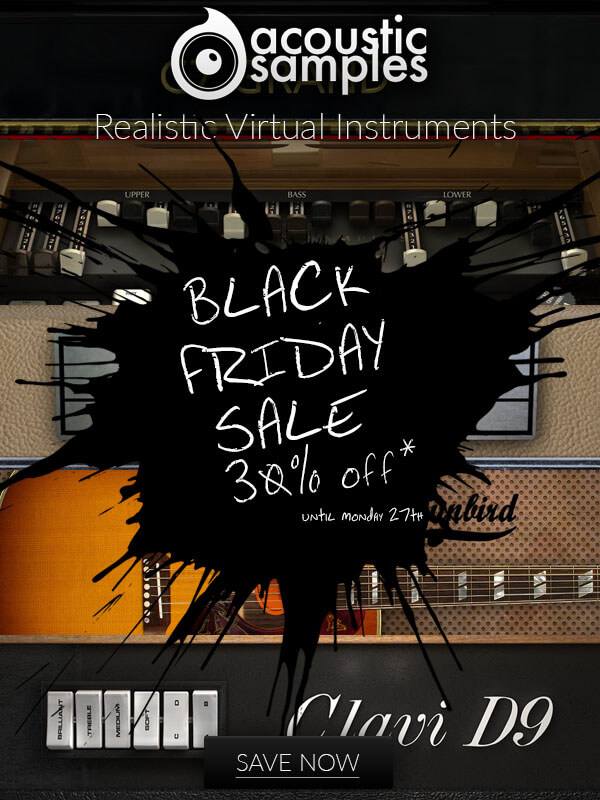 AcousticSamples Black Friday