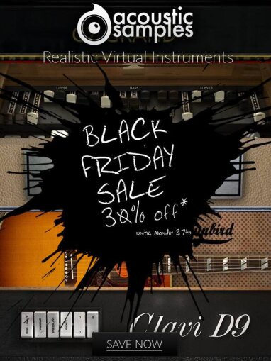 AcousticSamples Black Friday AcousticSamples Black Friday