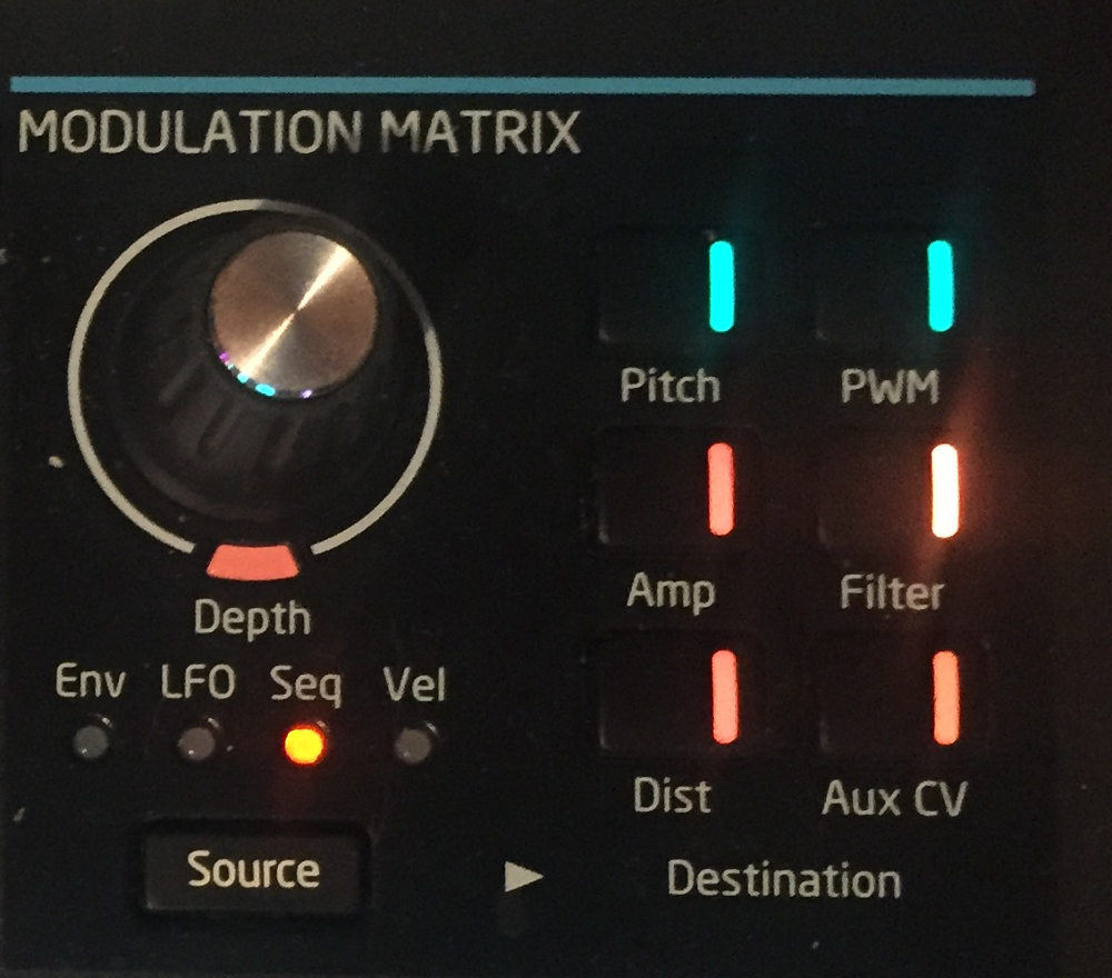 matrice de modulation