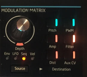 matrice de modulation