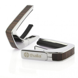 Thalia Capo Indian Rosewood Inlays with Chrome Finish : indian rosewood inlays with chrome finish Thalia Capo Indian Rosewood Inlays with Chrome Finish : indian rosewood inlays with chrome finish