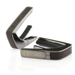 Thalia Capo Black Chrome Finish with African Wenge Inlay : black chrome finish with african wenge inlay Thalia Capo Black Chrome Finish with African Wenge Inlay : black chrome finish with african wenge inlay