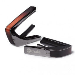 Thalia Capo Black Chrome Finish with Tobacoburst Birdseye Maple Inlay : black chrome finish with tobacoburst birdseye maple inlay Thalia Capo Black Chrome Finish with Tobacoburst Birdseye Maple Inlay : black chrome finish with tobacoburst birdseye maple inlay