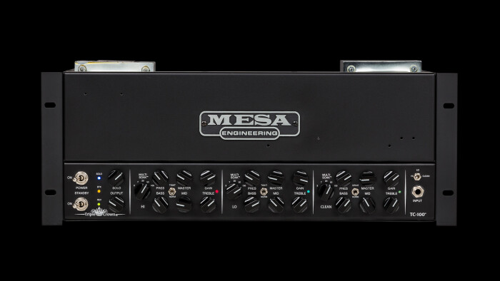 Mesa Boogie Triple Crown TC-100 Rackmount : tc100 head rackmount frt hq Mesa Boogie Triple Crown TC-100 Rackmount : tc100 head rackmount frt hq