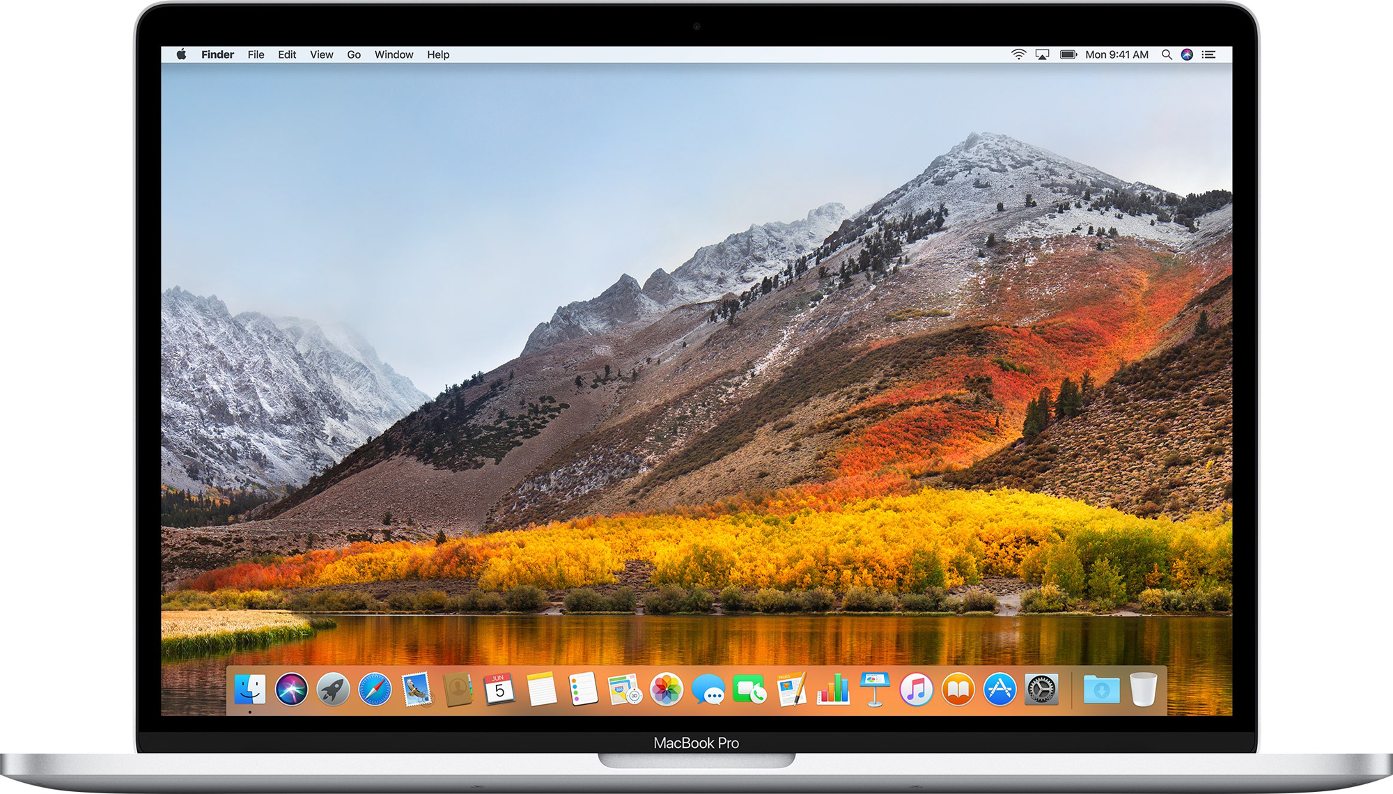 macOS High Sierra desktop MacBook Pro
