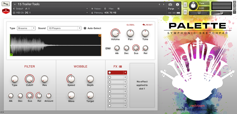 Red Room Audio Symphonic Sketchpad : SySk Main GUI Trailer