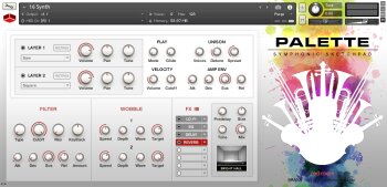 Red Room Audio Symphonic Sketchpad : SySk Main GUI Synth Red Room Audio Symphonic Sketchpad : SySk Main GUI Synth