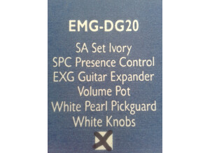 EMG DG20 David Gilmour (29956)