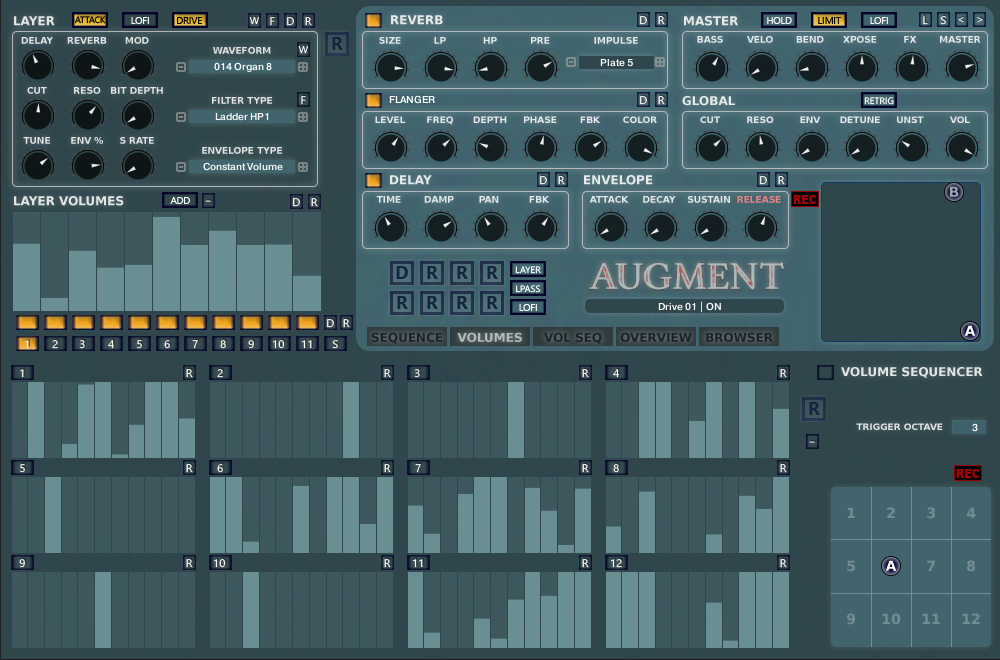 Augment Volume Triggers