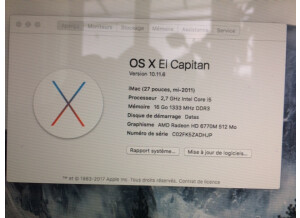 Apple iMac 27 inches 2012 (73178)