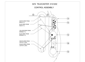 Tornade MS Pickups Telecaster 55 Set (83638)