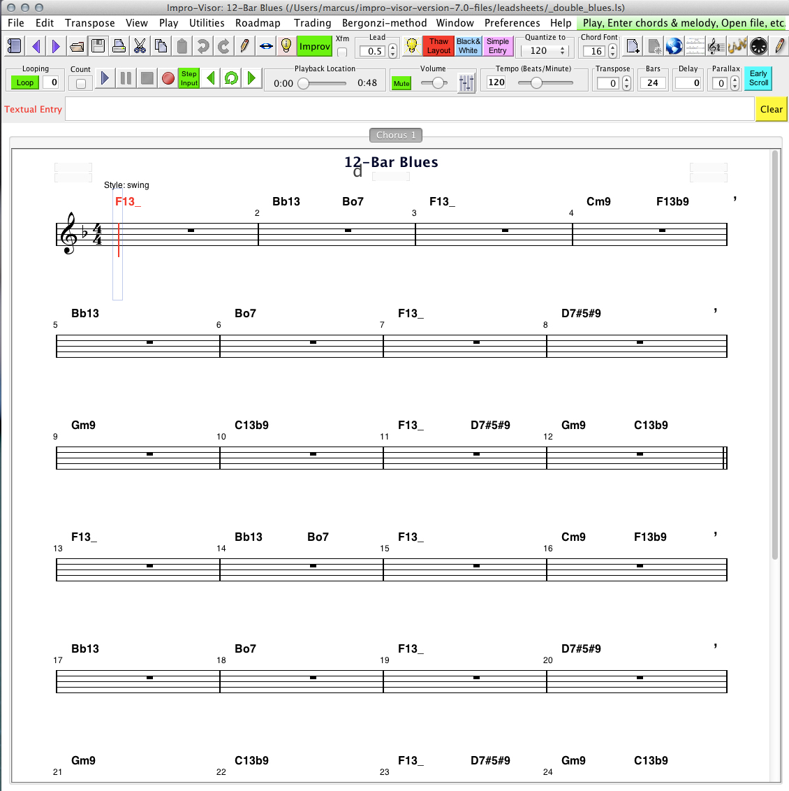 Impro-Visor Impro-Visor 7.0