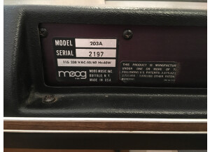 Moog Music Polymoog Synthesizer (203A) (52342)