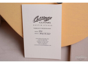 collings collings 290 tv yellow 2