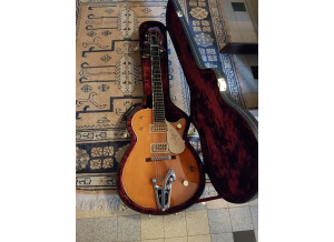 Gretsch G6121-1955 Chet Atkins Solid Body w/ Leather Trim - Tangerine (83503)