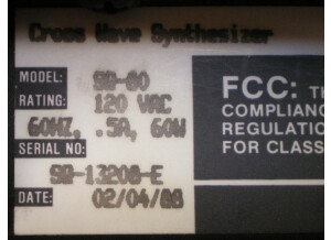 Ensoniq SQ80 (93790)