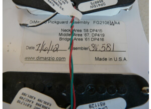 DiMarzio DP415 Area '58 (30067)
